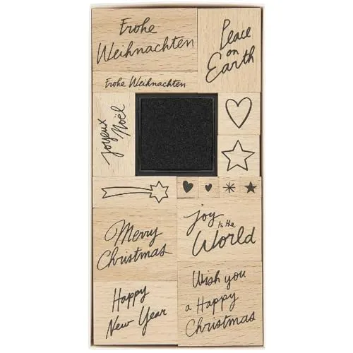 Stempelset Christmas Rocks!, Handlettering FSC 100%