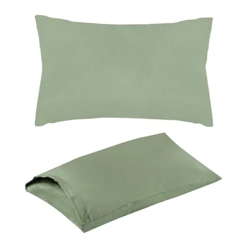 tintoke Mini-Kissen,Reisekissen,28 * 17cm kleineKissen,maschinenwaschbar,Mini-KissenfürReisen,Nackenkissen aufblasbar in kleinerer Damengröße,Geeignet für Erwachsene, Reisen (grün)