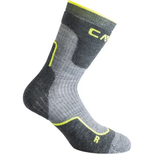 CMP Wool Trekking Socken (Größe 39 , grau)