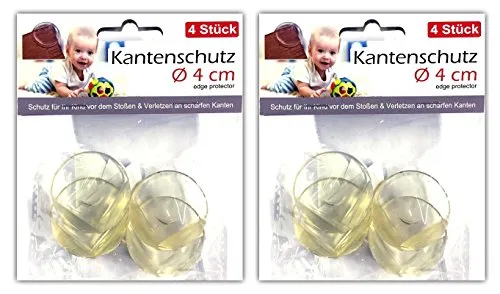 Stück Tischkantenschutz transparent Kinder Baby Ecken und Kantenschutz 8