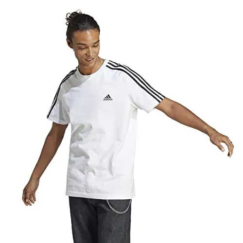 adidas T-Shirt 3S SJ T in Weiß, EU XXL - Herren-Shirt in trendigem Weiß, aus hochwertigem Material für optimalen Tragekomfort. Ideal für Freizeit und Sport, jetzt versandkostenfrei bestellen!