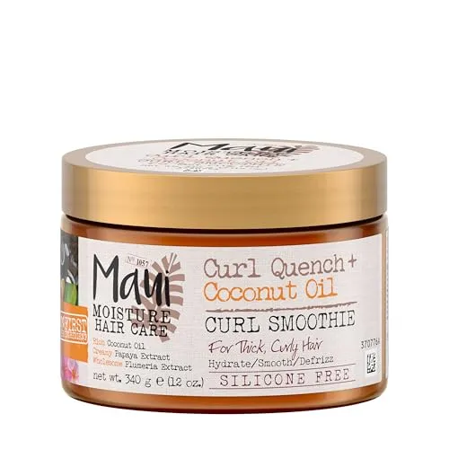 Maui Moisture Quench + Kokosöl Curl-Smoothie, 12 Ounce