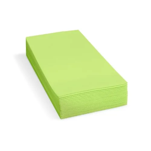 VEPATIM 750 Servietten 33 x 33 cm 1/8 -Kopffalz 2-lagig gelbgrün