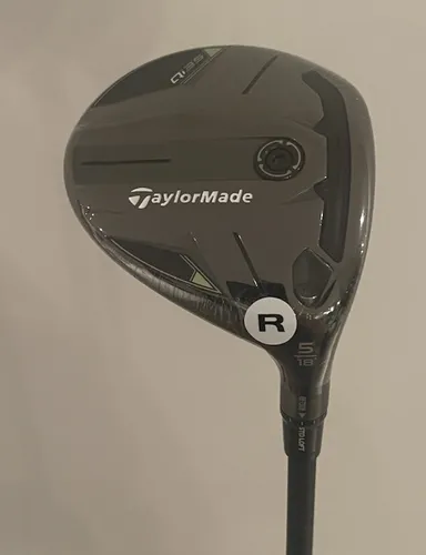 Taylormade Qi 35 Fairwayholz #5 Herren Golfschläger - Präziser Fairwayholz Golfschläger mit 18° Loft, ideal für Herren, reguläre Flexibilität und hochwertige Ventus Blue Technologie für optimales Spiel.