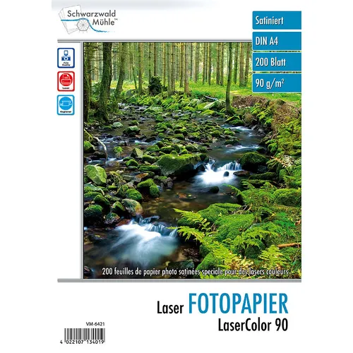 Schwarzwald Mühle Fotopapier Laserdrucker: