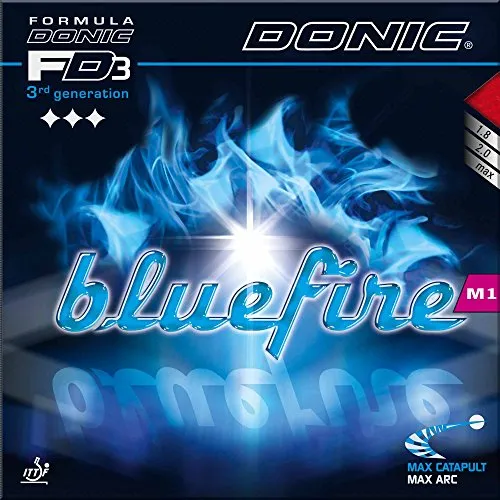 Donic Bluefire M1 Tischtennisbelag rot 2,0 von Donic