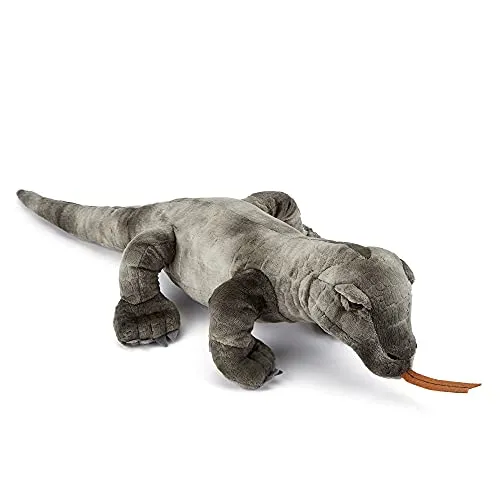 Zappi Co Weich gefülltes Kuscheltier für Kinder Komodowaran Plüschtier (48cm Länge) Safari-Tiere Kollektion Plüschteddy Neugeborenes erstes Kind