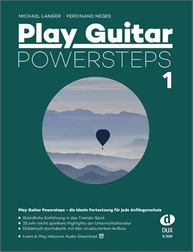 Play Guitar Powersteps 1: Die ideale Fortsetzung für jede Anfängerschule