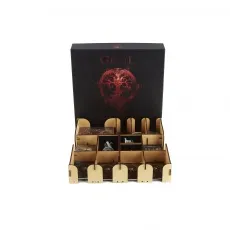 Insert - Tainted Grail - Red Death - englisch - Gesellschaftsspiel Zubehör für Tainted Grail Red Death, verbessert die Organisation und das Spielerlebnis. Ideal für passionierte Spieler.