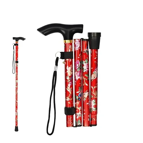 Faltbare Wanderstöcke aus Aluminium – Leichter Gehstock für Outdoor-Aktivitäten