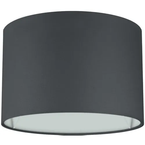 Premium Lampenschirm Stehlampe Hängelampe Schwarz Baumwolle E14/E27 Ø22cm