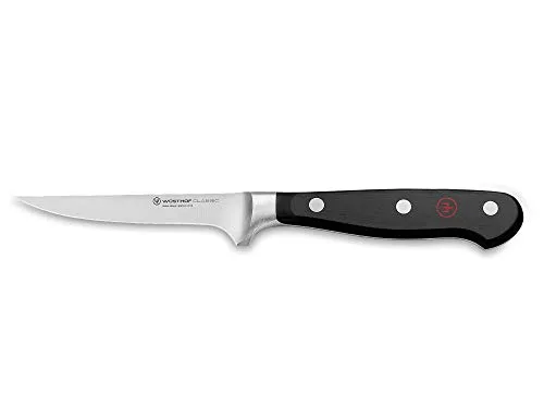 Wüsthof Classic Ausbeinmesser 10 cm - Küchenmesser mit 10 cm Klinge, ideal zum Ausbeinen von Fleisch und für präzise Schneidarbeiten.