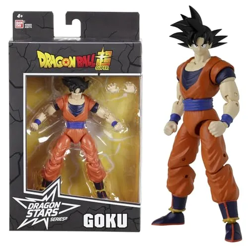 BANDAI Dragon Ball Super Dragon Star Figur - Goku 17 cm - Actionfigur von Goku aus Dragon Ball Super, 17 cm groß, mit 16 Gelenkpunkten und mehreren Händen für individuelle Szenen. Ideal für Sammler und Fans!