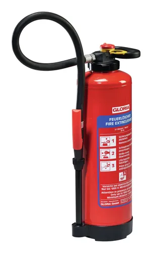 Gloria Feuerlöscher WKL 6 Pro, 6 Liter Wasserlöscher
