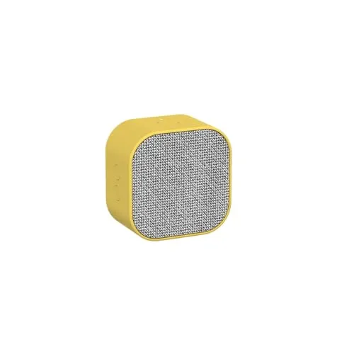 KREAFUNK aCUBE Bluetooth Lautsprecher, fresh yellow