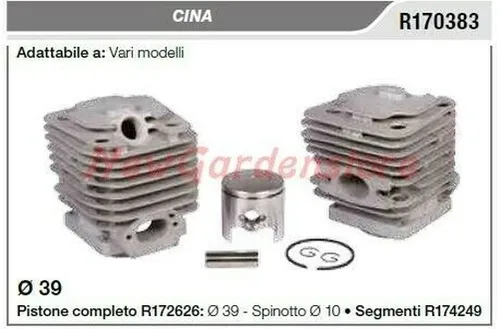 Zylinderkolben China R170383 – Verschiedene Modelle