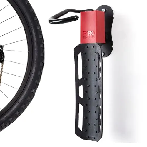 PRO BIKE TOOL Schwenkbare Fahrrad Wandhalterung - 2er Pack - Fahrradständer & Aufbewahrung: Platzsparende, sichere Lagerung für Rennräder oder Mountainbikes bis 30 kg; ideal für enge Räume und einfache Installation in nur 5 Minuten.