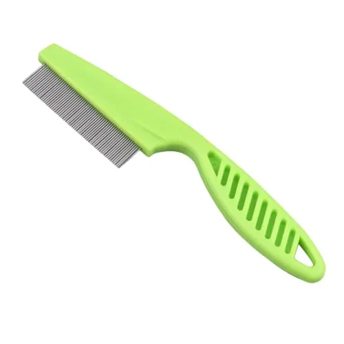 Kamm, Rostfreier Stahl Zähne Kamm, Läusekamm, Flohkamm, für Pflegen und Entfernen von Schuppen Oder LäusenLäuse