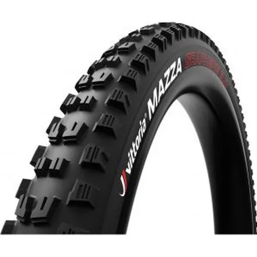 Vittoria Mazza 4C Graphene 2.0 Tubeless 29'' X 2.60 - Steifer MTB-Reifen - Fahrradreifen für Enduro, entwickelt für Zuverlässigkeit und Grip auf gemischten Strecken. TLR-Ready mit 4C Graphene 2.0 für optimalen Pannenschutz und Traktion.