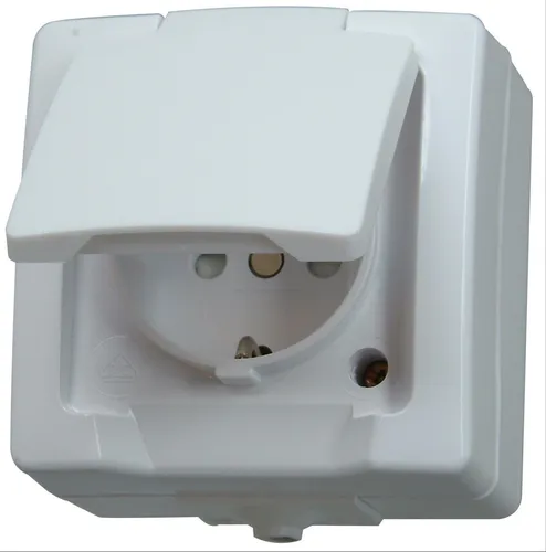 Kopp NAUTIC Schutzkontakt in weiß von Kopp