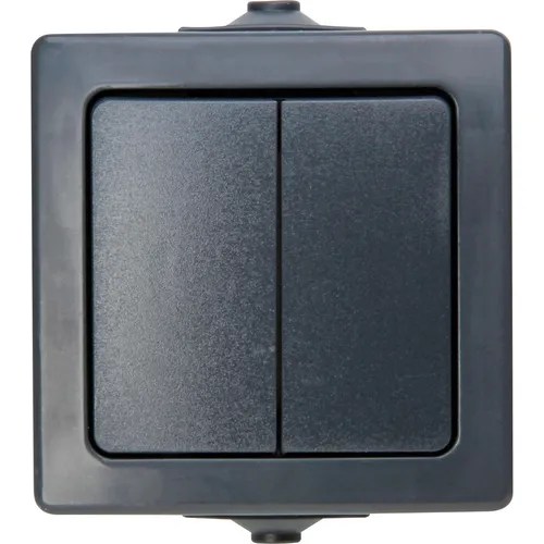 Aufputz-Feuchtraum Serienschalter im Design NAUTIC von Kopp