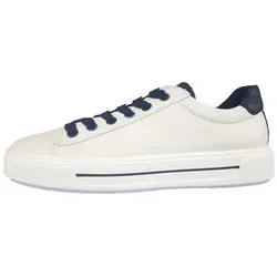 Ara Courtyard 2.0 Damen Sneaker low - Weiß, Größe 5.5 - Bequeme Damen Sneaker in Weiß mit flachem Absatz, ideal für den Alltag. Aus hochwertigem Leder gefertigt, bieten sie sowohl Stil als auch Komfort.