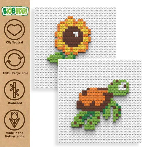 BioBuddi Steckspiel Blume/Schildkröte