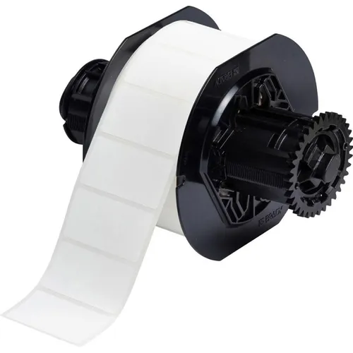 Produktbild Brady B33-156-490, FreezerBondz(TM), Polyester, Weiss, matt, 48.26 x 25.40 mm, permanent (1500 E.). (4.83 cm) (B33-156-490)