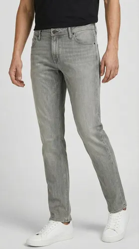 Jack & Jones Regular-fit-Jeans JJICLARK im Used-Look, Stretchkomfort und niedrige Leibhöhe Baumwollmischung, regular fit