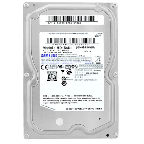Samsung 1,5TB HDD HD154UI