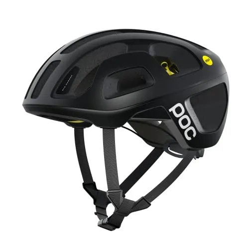 POC Octal MIPS Fahrradhelm Uranium Black Matt 54-60