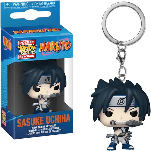 Naruto Classic - Sasuke Uchiha Schlüsselanhänger Funko Pocket POP! Keychain