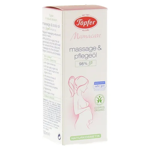 Töpfer Mamacare Massage & Pflegeöl 100 ml