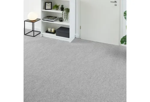 Andiamo Teppichboden Milo, rechteckig, 2,5 mm Höhe, strapazierfähig - Kurzflor-Teppich, ideal für vielseitige Anwendungen wie Garagen oder Partys. Pflegeleicht, in verschiedenen Farben und Größen erhältlich, einfach zuzuschneiden und zu verlegen.