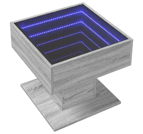 vidaXL LED Couchtisch mit Infinity-Spiegel von vidaXL