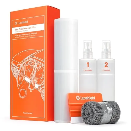 Luxshield Auto Einstiegsleisten Schutz für BMW 5er Limousine 8 (VIII) G60 I 2023-2025 - Schutzfolie Autotür Zubehör Zierleisten Lackschutzfolie Transparent