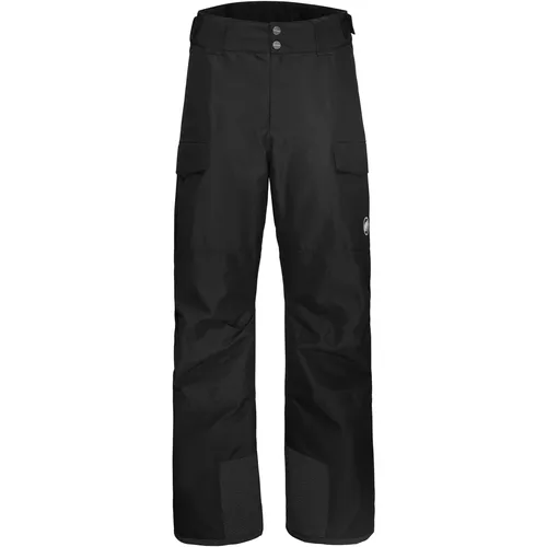 Mammut Fall Line HS Thermo Pants Men - Schwarz (Auslaufware) (48) - Wanderhosen mit innovativer Thermo-Isolierung für optimalen Kälteschutz und Komfort bei kalten Wetterbedingungen.