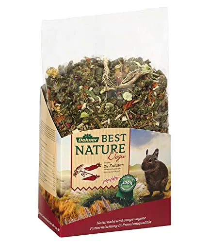 Dehner Best Nature Nagerfutter Adult, Degufutter, 2 kg