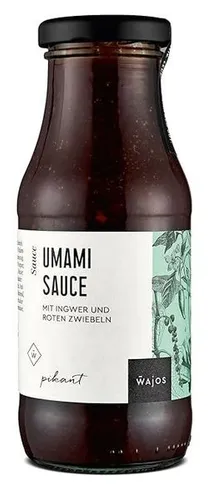 Umami Sauce - mit roten Zwiebeln 245 ml - Würzsauce   I  Wajos Gourmet