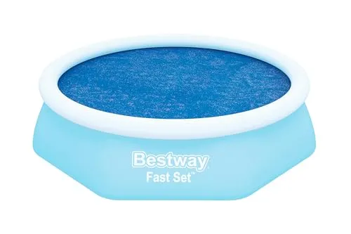 Bestway® PE-Solarabdeckplane Ø 210 cm, blau, rund