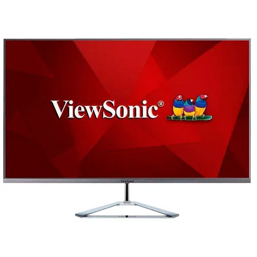 ViewSonic VX3276-2K-MHD-2 Monitor - 80 cm (31,5 Zoll), Augenschonender HD-Bildschirm mit Blaulichtfilter und verstellbarer Neigung für individuellen Komfort