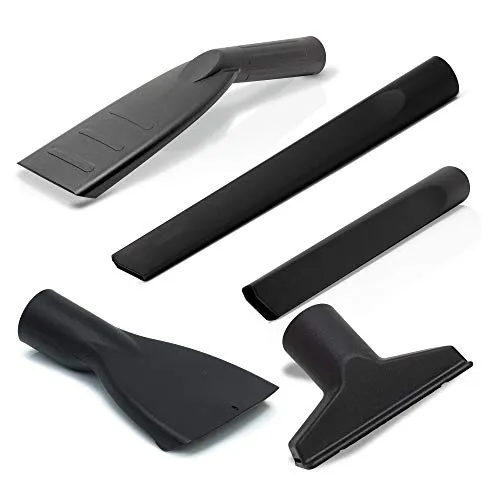 FixedByU Universal Düsen Set, Staubsauger Düsen Ø 35 mm, 5 teilig mit Fugendüse, Polsterdüse, Autodüse, passend für Kärcher Geräte, z. B. Kärcher Nass-Trockensauger u.v.m.