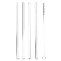 Produktbild Metaltex Trinkhalme aus Glas, 4-teilig 253185000 , 1 Set, gerade