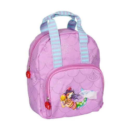 Rucksack - Nella Nixe - Bunt - Kindertaschen: Nachhaltig produzierter Rucksack aus recyceltem Polyester mit Glitzerdruck und viel Platz für alle Kindergarten-Utensilien.
