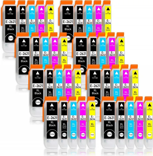 40er Pack Druckerpatronen 26 26XL kompatibel mit Epson XP-520