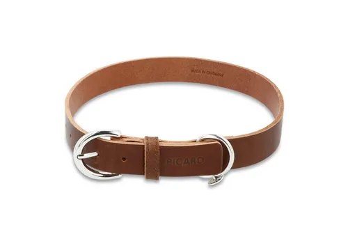 Picard Hunde-Halsband PICARD Hundehalsband Dog Collar Strolch Größe L, Echtleder