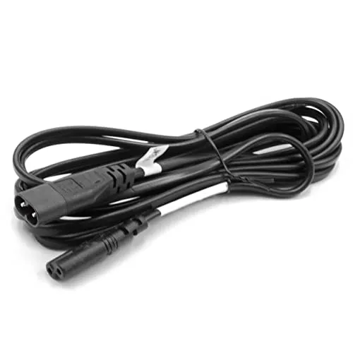 vhbw C8 / C7 Verlängerungskabel Buchse auf Stecker für Kleingeräte - Stromkabel, 3 m