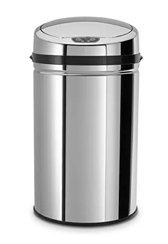 Echtwerk Abfalleimer mit Sensor 30 Liter - Haushaltszubehör mit Bewegungssensor und Deckel für hygienisches Entsorgen, ideal für jeden Raum im Zuhause.