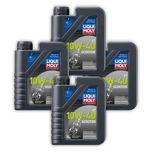 LIQUI MOLY 1618 Motoröl Motorbike 4T 10W-40 Scooter
