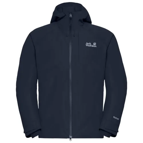 Jack Wolfskin Daunenjacke ICECAPE 2L DOWN INS JKT M RDS blau XXL (58) - Funktionsjacke, wasserdicht und wärmend dank TEXAPORE ECOSPHERE-Technologie, ideal für Outdoor-Aktivitäten in kaltem Wetter.